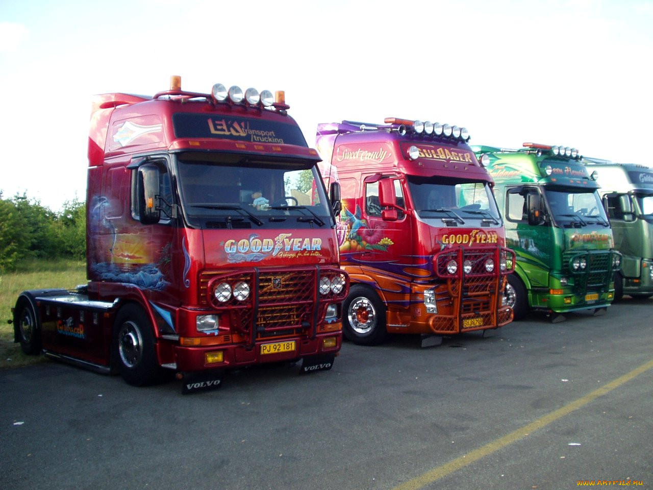 , volvo, trucks